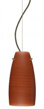 Besa Lighting 1KX-1512CH-BR-L - Besa Tao 10 Cable Pendant Cherry Bronze 1x75W Medium Base, 15Ft. Cord