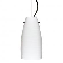 Besa Lighting 1KX-1512KR-BK - Besa Tao 10 Cable Pendant Chalk Black 1x75W Medium Base
