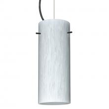 Besa Lighting 1KX-412319-BK - Besa Stilo 10 Cable Pendant Carrera Black 1x100W Medium Base