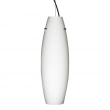 Besa Lighting 1KX-412707-BK - Besa Pendant Suzi 18 Black Opal Matte 1x150W Medium Base A21