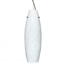 Besa Lighting 1KX-412719-LED-BR-L - Besa Suzi 18 Pendant Carrera Bronze 1x11W LED, 15Ft. Cord