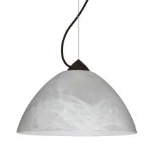 Besa Lighting 1KX-420152-BK - Besa Tessa Cable Pendant Marble Black 1x75W Medium Base