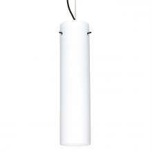 Besa Lighting 1KX-722407-BK - Besa Stilo 16 Pendant Opal Matte Black 1x100W Medium Base