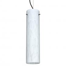 Besa Lighting 1KX-722419-BK - Besa Stilo 16 Pendant Carrera Black 1x100W Medium Base