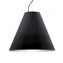 Besa Lighting 1KX-DYLANBK-LED-BK - Besa Dylan Cable Pendant, Black, Black Finish, 1x30W LED