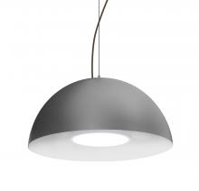 Besa Lighting 1KX-FLUX-LED-BR - Besa Flux Cable Pendant, Silver/White, Bronze Finish, 1x23W LED