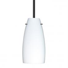 Besa Lighting 1TT-151207-BK - Besa Tao 10 Stem Pendant Black Opal Matte 1x100W Medium Base