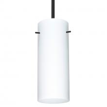 Besa Lighting 1TT-412307-BK - Besa Stilo 10 Stem Pendant Black Opal Matte 1x100W Medium Base