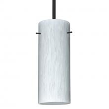 Besa Lighting 1TT-412319-BK - Besa Stilo 10 Stem Pendant Black Carrera 1x100W Medium Base