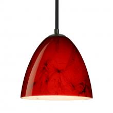 Besa Lighting 1TT-4470MA-LED-BK - Besa Vila LED Pendant Magma Black 1x9W LED