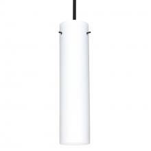 Besa Lighting 1TT-722407-BK - Besa Stem Pendant Stilo 16 Black Opal Matte 1x100W Medium Base