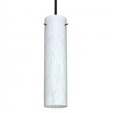 Besa Lighting 1TT-722419-BK - Besa Stem Pendant Stilo 16 Black Carrera 1x100W Medium Base