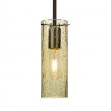 Besa Lighting 1TT-JUNI10GD-BR-L - Besa, Juni 10 Stem Pendant, Gold Bubble, Bronze, 1x60W Medium Base, 15Ft. Cord