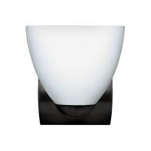 Besa Lighting 1WZ-757207-BK - Besa Wall Sasha Black Opal Matte 1x75W Medium Base