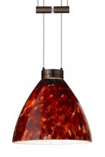 Besa Lighting 1XA-177941-BR - Besa Pendant Mia Bronze Garnet 1x50W Halogen