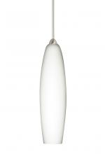 Besa Lighting 1XT-439507-SN - Besa Pendant Zumi Satin Nickel Opal Matte 1x35W Halogen