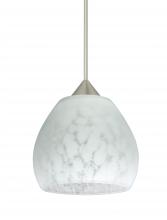 Besa Lighting 1XT-560519-SN-L - Besa Pendant Tay Tay Satin Nickel Carrera 1x50W MAX GY6.35 Base, 15Ft. Cord