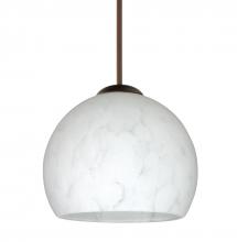 Besa Lighting 1XT-565819-BR-L - Besa Pendant Palla 5 Bronze Carrera 1x50W MAX GY6.35 Base, 15Ft. Cord