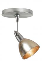 Besa Lighting 1SP-1758GF-LED-SN - Besa Divi Spotlight 1Sp Gold Foil Satin Nickel 1x9W LED Mr16