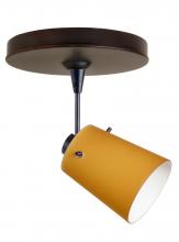 Besa Lighting 1SP-511880-BR - Besa Spotlight Tammi 3 Bronze Amber Matte 1x50W Halogen Mr16