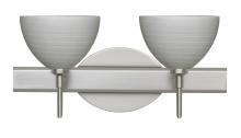 Besa Lighting 2SW-4679TN-LED-SN - Besa Wall Brella Satin Nickel Titan 2x5W LED