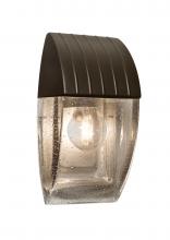 Besa Lighting AQUACP-CL-EDIL-BR - Besa, Aqua Series Wall Sconce, Bronze/Clear Bubble, 1x8W LED Filament