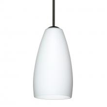 Besa Lighting B-150907-BK - Besa Chrissy Pendant For Multiport Canopy Black Opal Matte 1x50W E12 base