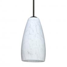Besa Lighting B-150919-BK - Besa Chrissy Pendant For Multiport Canopy Black Carrera 1x50W E12 base