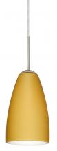 Besa Lighting J-1511VM-LED-SN-L - Besa Riva 9 LED Pendant J Vanilla Matte Satin Nickel 1x9W LED, 15Ft. Cord