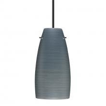 Besa Lighting J-1512TN-BK - Besa Tao 10 Pendant For Multiport Canopy Black Titan 1x100W Medium Base