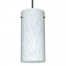 Besa Lighting J-412019-BR-L - Besa Cord Pendant For Multiport Canopy Stilo 12 Bronze Carrera 1x150W A21, 15Ft. Cord