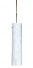 Besa Lighting J-722419-BR-L - Besa Pendant For Multiport Canopy Stilo 16 Bronze Carrera 1x100W Medium Base, 15Ft. Cord