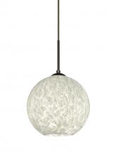 Besa Lighting J-COCO819-BR - Besa Coco 8 Pendant For Multiport Canopy, Carrera, Bronze Finish, 1x60W Medium Base