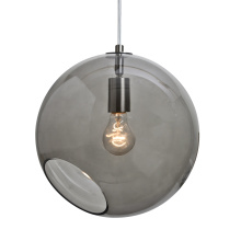 Besa Lighting J-MAESTRO12SM-EDIL-SN-L - Besa, Maestro 12 Cord Pendant for Multiport Canopy, Smoke, Satin Nickel Finish