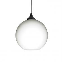 Besa Lighting OP-COCO807-BK - Besa Coco 8 Outdoor Pendant, Opal Matte, Black Finish, 1x E26 Base