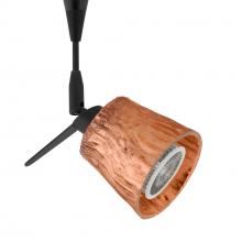 Besa Lighting RSP-5145CF-LED-BK - Besa Nico 3 Spotlight Rsp Stone Copper Foil Black 1x9W LED MR16