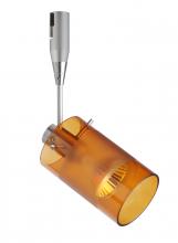 Besa Lighting RSP-6524EG-12-SN - Besa Spotlight With 12" Stem Scope 4 Satin Nickel Armagnac/Frost 1x50W Bipin MR16