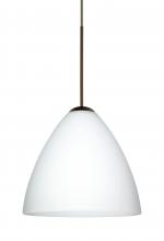 Besa Lighting RXP-177907-LED-BR - Besa Pendant Mia Bronze Opal Matte 1x5W LED