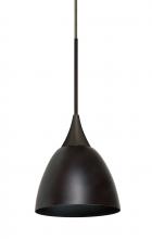 Besa Lighting RXP-1858MB-LED-BR - Besa Divi Pendant, Metal Bronze, Bronze, 1x9W LED