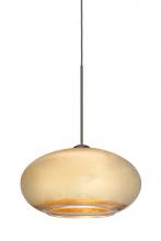 Besa Lighting RXP-2492GF-BR - Besa Pendant Brio 7 Bronze Gold Foil 1x35W MAX GY6.35 Base