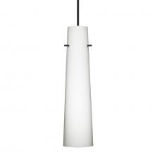 Besa Lighting RXP-567407-BK-DIM010 - Besa Camino Pendant Black Opal Matte 1x50W MAX GY6.35 Base, 0-10V Dimming