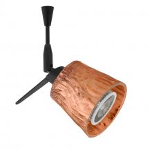 Besa Lighting SP-5145CF-LED-BK - Besa Nico 3 Spotlight Sp Stone Copper Foil Black 1x9W LED MR16