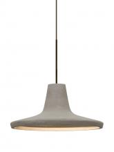 Besa Lighting X-MODUSTN-LED-BR - Besa Modus Cord Pendant For Multiport Canopy, Tan, Bronze Finish, 1x9W LED