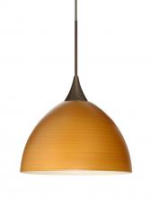 Besa Lighting XP-4679OK-BR-L - Besa Pendant Brella Bronze Oak 1x50W MAX GY6.35 Base, 15Ft. Cord
