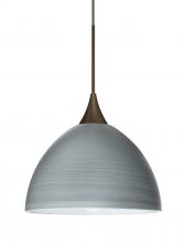 Besa Lighting XP-4679TN-BR-L - Besa Pendant Brella Bronze Titan 1x50W MAX GY6.35 Base, 15Ft. Cord