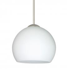 Besa Lighting XP-565807-LED-SN - Besa Pendant Palla 5 Satin Nickel Opal Matte 1x5W LED