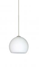 Besa Lighting XP-565807-SN - Besa Pendant Palla 5 Satin Nickel Opal Matte 1x50W MAX GY6.35 Base