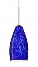 Besa Lighting XP-719886-LED-BR - Besa Pendant Karli Bronze Blue Cloud 1x5W LED