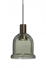 Besa Lighting XP-KIBAMS-LED-BR - Besa, Kiba Cord Pendant, Moss Bubble, Bronze Finish, 1x3W LED