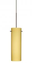 Besa Lighting 1XC-4930VM-BR - Besa Pendant Copa Bronze Vanilla Matte 1x50W GY6.35